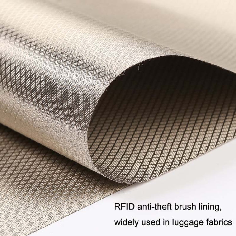 ZD-LG-008 Lingge Anti-radiation Signal Shielding Lining EMF / EMI / RF / RFID Soft Cloth, Size:, 0.5m, 1m, 2m, 3m, 4m, 5m ZD-LG-008 Lingge Anti-radiation Signal Shielding Lining EMF / EMI / RF / RFID Soft Cloth, Size:, 0.5m, 1m, 2m, 3m, 4m, 5m